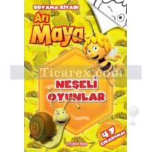 Arı Maya Boyama Kitabı - Neşeli Oyunlar | Kolektif