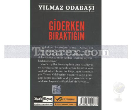 Giderken Bıraktığım | Yılmaz Odabaşı - Resim 2