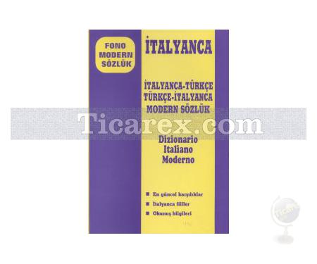 İtalyanca-Türkçe / Türkçe İtalyanca Modern Sözlük | Renoto Luciano, Birsen Çankaya - Resim 1
