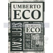 Sıfır Sayı | Umberto Eco