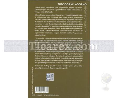 Negatif Diyalektik | Theodor W. Adorno - Resim 2