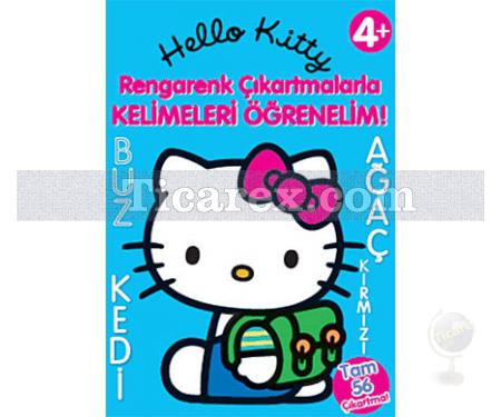 Hello Kitty Rengarenk Çıkartmalarla Kelimeleri Öğrenelim | Tam 56 Çıkartma! | Kolektif - Resim 1