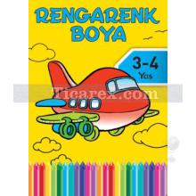 Rengarenk Boya 1 - Sarı Kitap | ( 3-4 Yaş ) | Kolektif