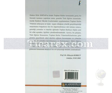 Eğitimde Toplam Kalite Yönetimi | Elife Doğan - Resim 2