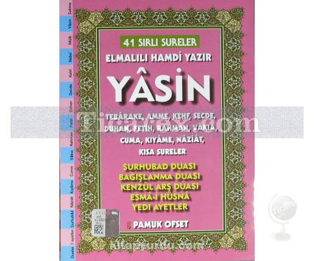 41 Yasin Türkçe Okunuşlu ve Açıklamalı - Fihristli | ( Cep Boy ) | Elmalılı Hamdi Yazır - Resim 1