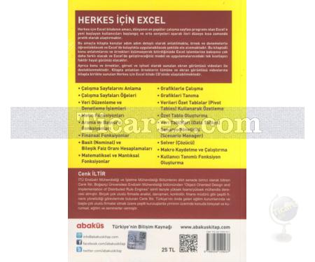 Herkes İçin Excel | Cenk İltir - Resim 2