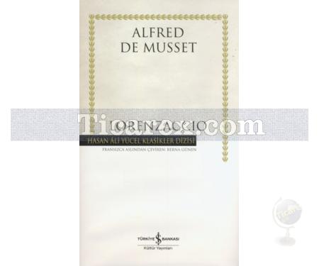 Lorenzaccio | ( Ciltli ) | Alfred De Musset - Resim 1