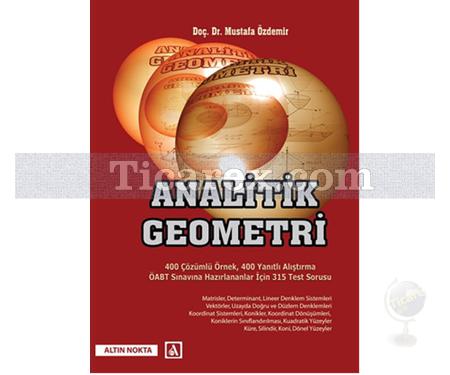 Analitik Geometri | Mustafa Özdemir - Resim 1