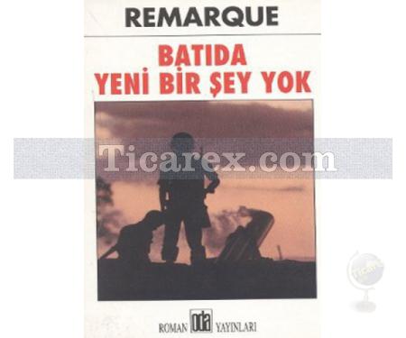 Batıda Yeni Bir Şey Yok | Erich Maria Remarque - Resim 1