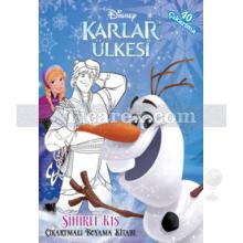 Disney Karlar Ülkesi - Sihirli Kış Çıkartmalı Boyama Kitabı | Kolektif