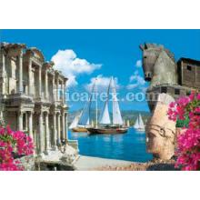 Türkiye Yapboz - 1000 Parça Puzzle | 48x68 cm